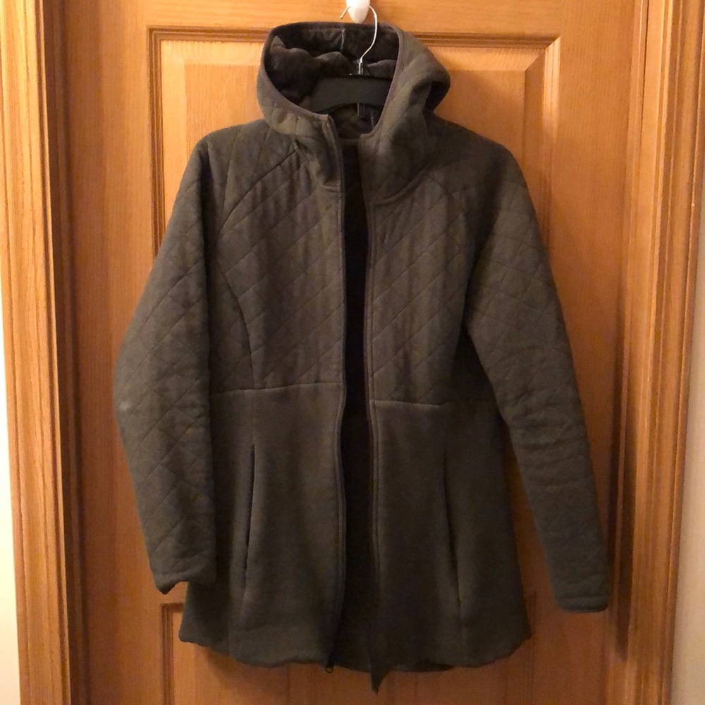 Army Green North Face Jacket.